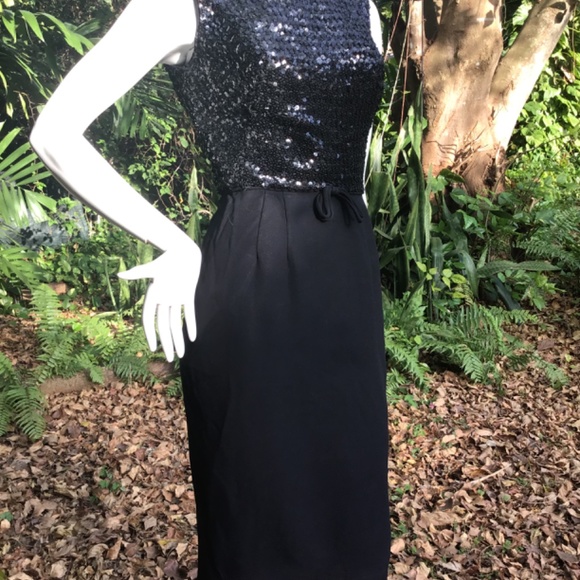 Vintage 1950s cocktail Dress - Picture 9 of 13